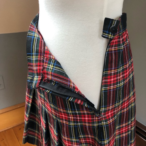 True Vintage Punk Plaid Miniskirt - Picture 6 of 10
